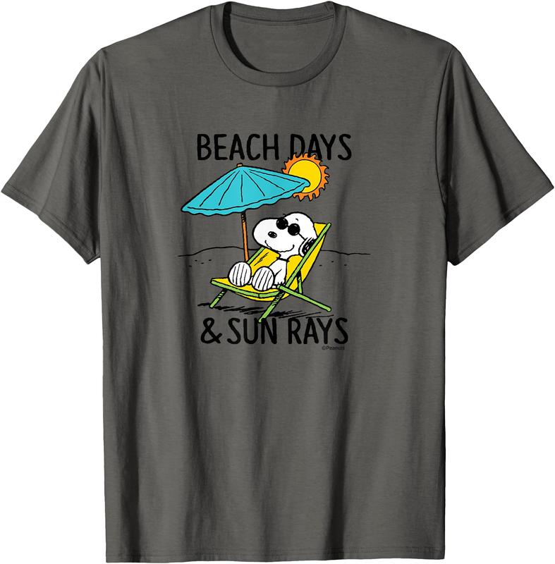 Snoopy Beach Days Sun Rays T-Shirt Unisex