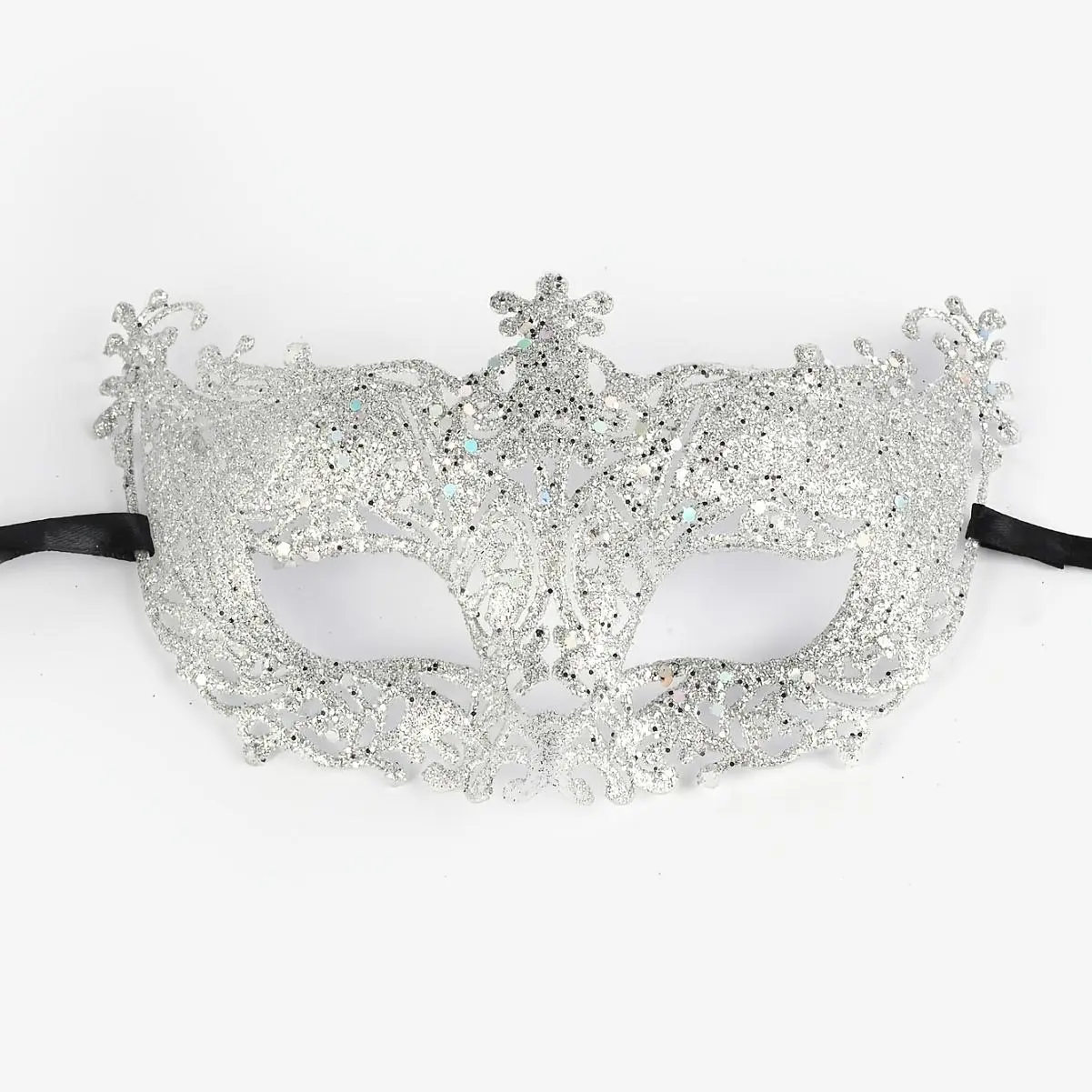 1pc 1920s Ladies' Masquerade Festival Golden Glitter Hollow Fox Plastic Makeup Mask Half Face Venetian Mask for Bachelorette Party, Mask Cosplay, Festival Adult Masks