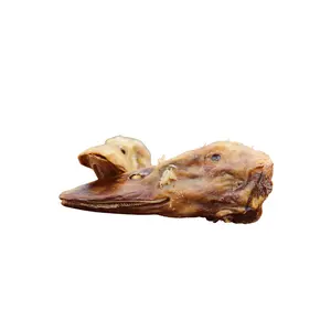 Gaines Family Farmstead Duck Heads for Dogs - Dehydrated Chew, No Additives or Preservatives