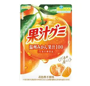 Meiji Gummy Candy Fruit Gummy Orange 54g