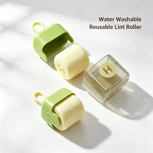 Washable lint remover, powerful dust and hair remover for clothes, square portable lint remover