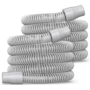 2-pack CPAP Hose, Universal CPAP Tubing - 6 Foot (72") Standard 22mm, Compatible with Most CPAP, BiPAP, and BiLevel Machines, Durable, Flexible, Leakage Free, Gray