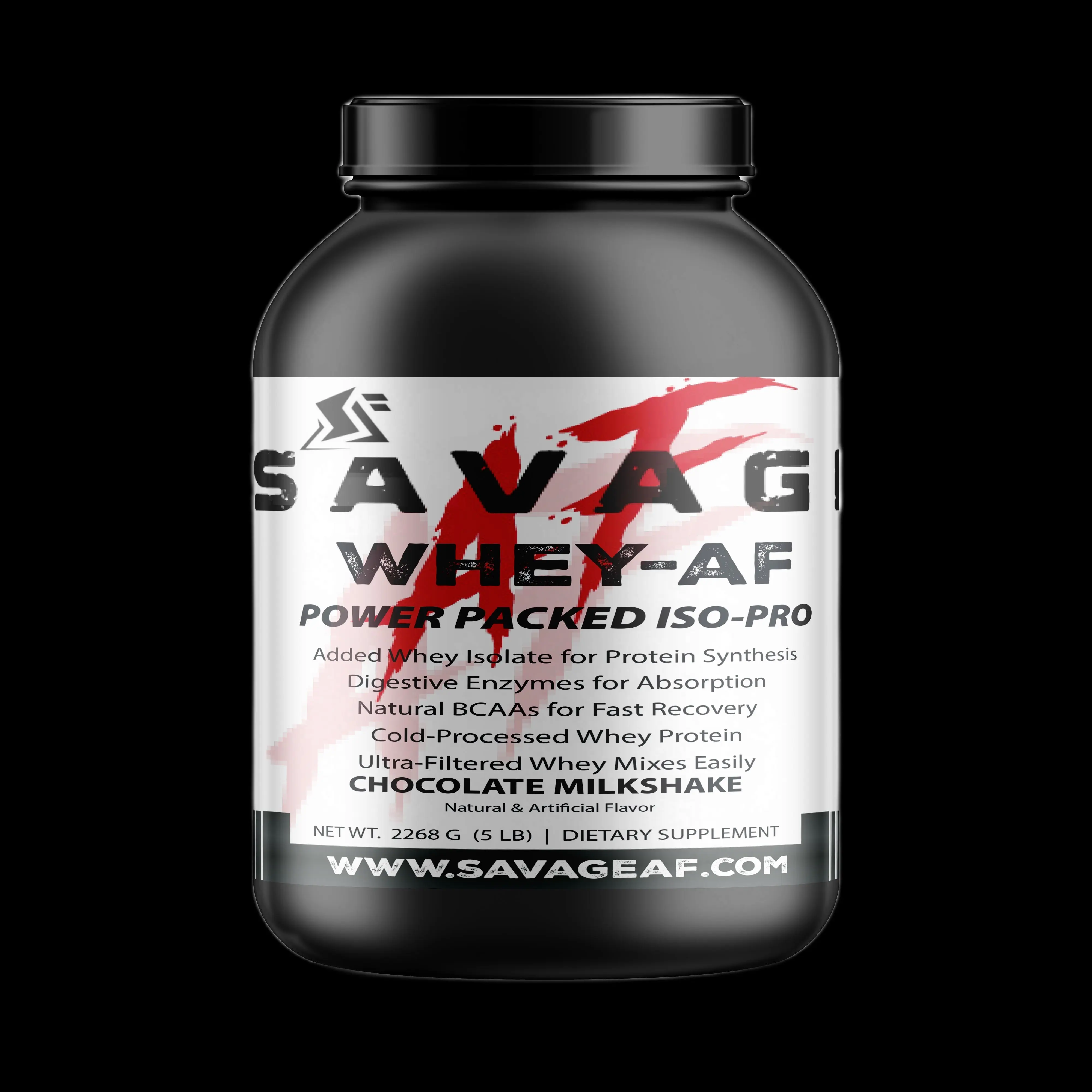 Whey Protein Isolate Chocolate 5lb | High Protein Muscle Growth & Recovery Powder