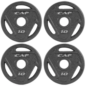 CAP Barbell 2-Inch Olympic Grip Weight Plate | Multiple Options