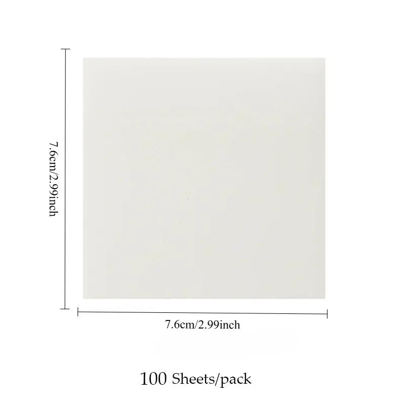 2 packs of 100 sheets