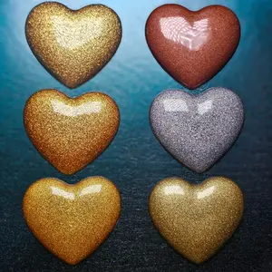 Metallic powder pigments. Gold, copper, silver flakes and finely milled. Perfect for arts, crafts and nail art. Additive for paint, varnish or gel polish and acrylic nail powder.