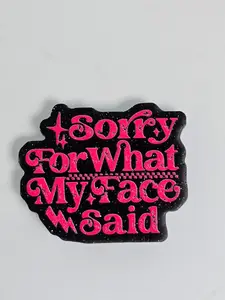 Bogg Bag Charms - Sorry For What My Face Said