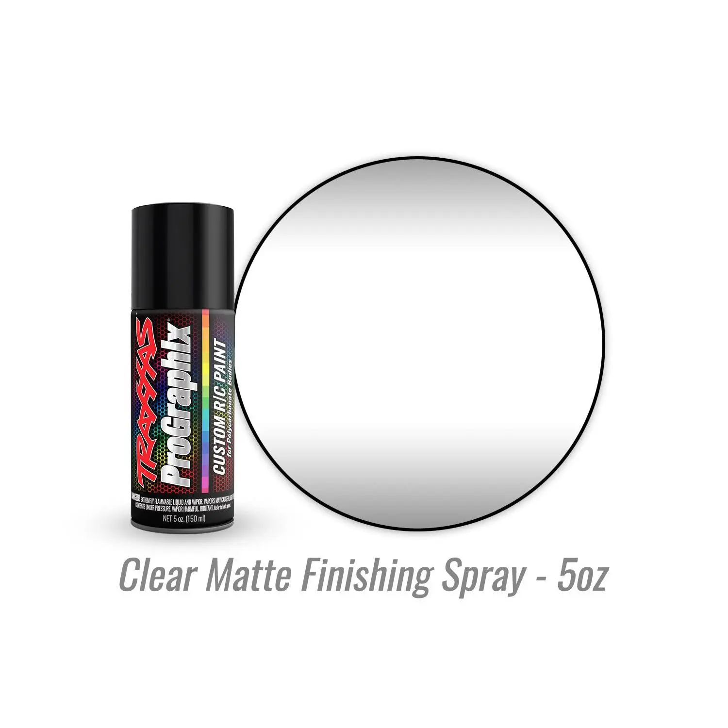 5047 Traxxas Body paint, ProGraphix®, matte finishing spray (5oz)