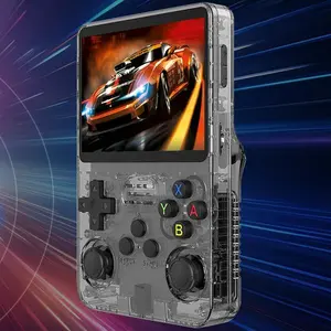 R36S Retro Game Console with Linux System 3.5 Inch IPS Screen Built-in 3000mAh Battery 15000+ Games Holiday Gift Portable Handheld Gaming Device