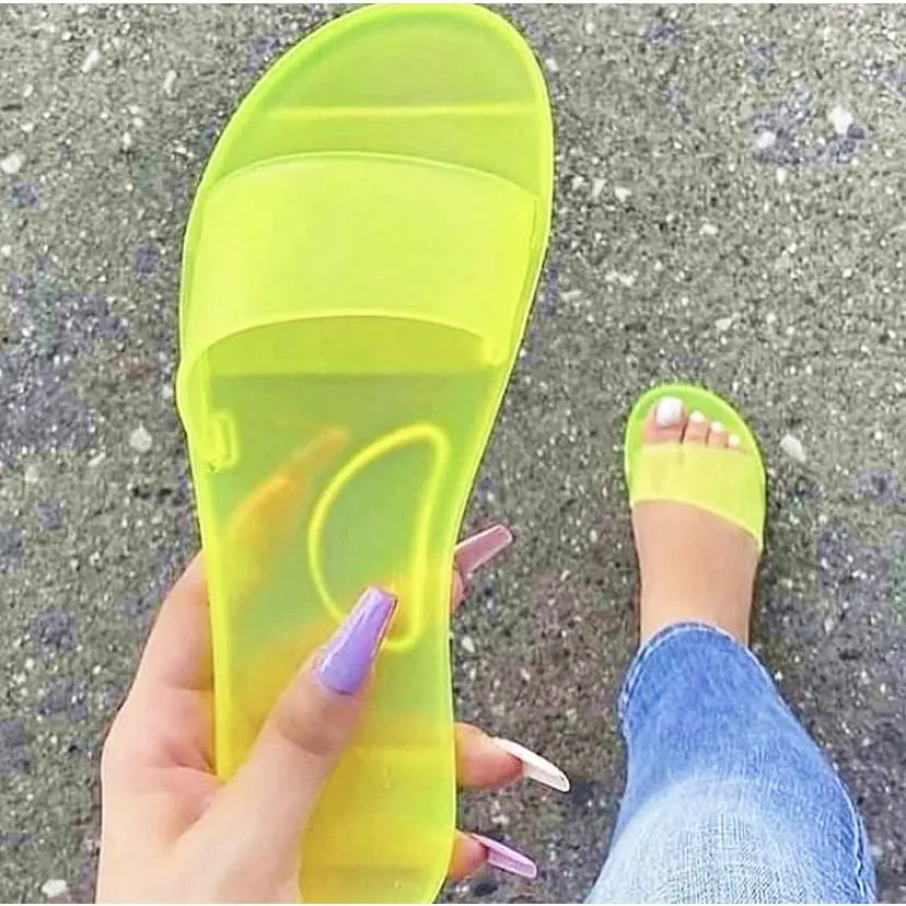 2026 Transparent Crystal Sandals