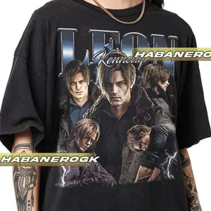 [Sale up to 40%] Limited Leon Kennedy Shirt, Resident Evil Requiem Shirt, Unisex Shirt, Gift For Man And Woman