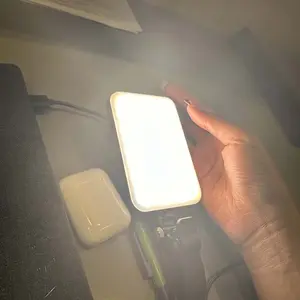 Product Review of 1 Set Portable Front & Back Phone Clip Selfie Fill Light, 2200mAh Rechargeable & 7 Lighting Mode Clip-on LED Selfie Light For Smartphone, Tablet, Laptop #TOP PICKS from s**s