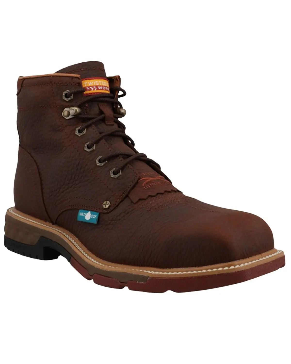 Twisted X Men's Men'S 6" Cellstretch&Reg; Lacer Work Boot Nano Toe - Mxnlw01
