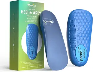 Heel Insert,Achilles Tendonitis Insoles for Heel Pain - Shock Absorption & Cushioning Heel Inserts for Work Boot for Heel Spur Relief,10.5-13 Men 8.5-12