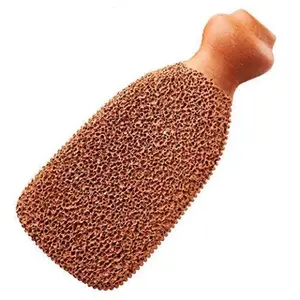 Pumice Stone for Feet Lasts 5+ Years Foot Exfoliator Scrubber Callus Remover Made of Natural Terra-Cotta to Exfoliate and Smooth