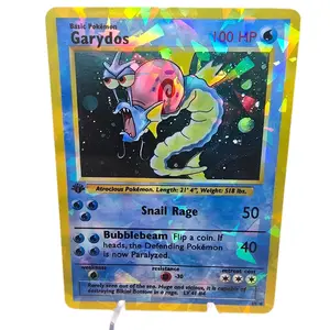 Garydos Custom Art Card - SpongeBob Crossover - Rainbow Glass Holo Pattern