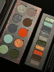 Shellwe  Makeup x Ghoul.in.japan Nocturnal Flame Collection Eyeshadow Palette Mini Full Size
