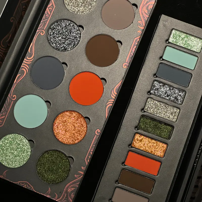 Shellwe Makeup x Ghoul.in.japan Nocturnal Flame Collection Eyeshadow Palette Mini Full Size