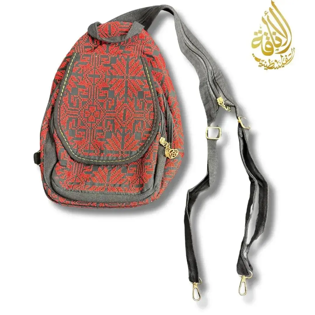 Tatreez Designed Small School Shoulder Bag