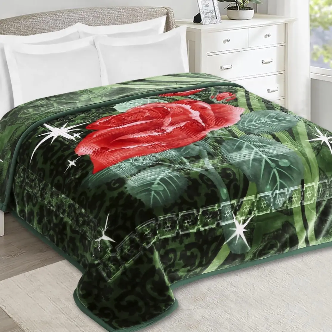 Blankets king and queen heavy fabric very high quality