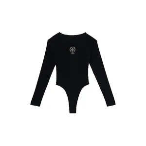 TCH - Pure Cotton | Black | Rhinestone | Bodysuit