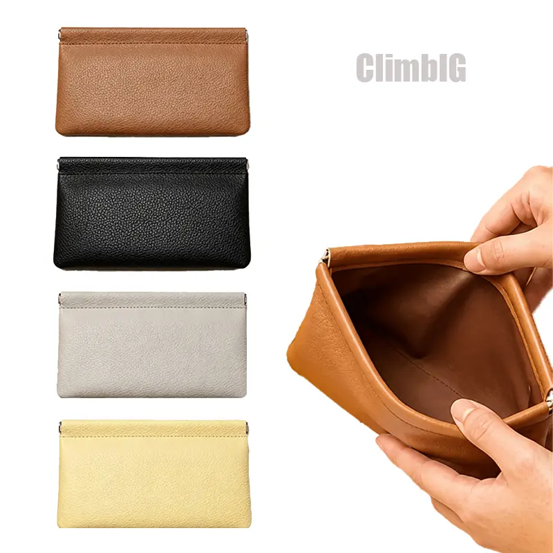1PC Vintage Style Wallet - Soft Faux Leather Clutch with Squeeze Closure, Coin Pocket, Large Capacity for Cash, Cards & Small Essentials, Minimalist Portable Purse for Outdoor, Daily Carry