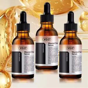 VGO Vitamin C Facial Serum Essence,30ml Skincare Cleanser-B3 Skin care cream Cleanser Daily Gentle Facial Wash Cleansing Comfort Radiance Hydrate Skin Repair Moisturize Moisture Moisturizer Hydrating Moisturizing Vitamin C &Snail Mucin