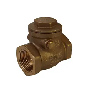 3/4" FIP Brass Swing Check Valve Lead Free
