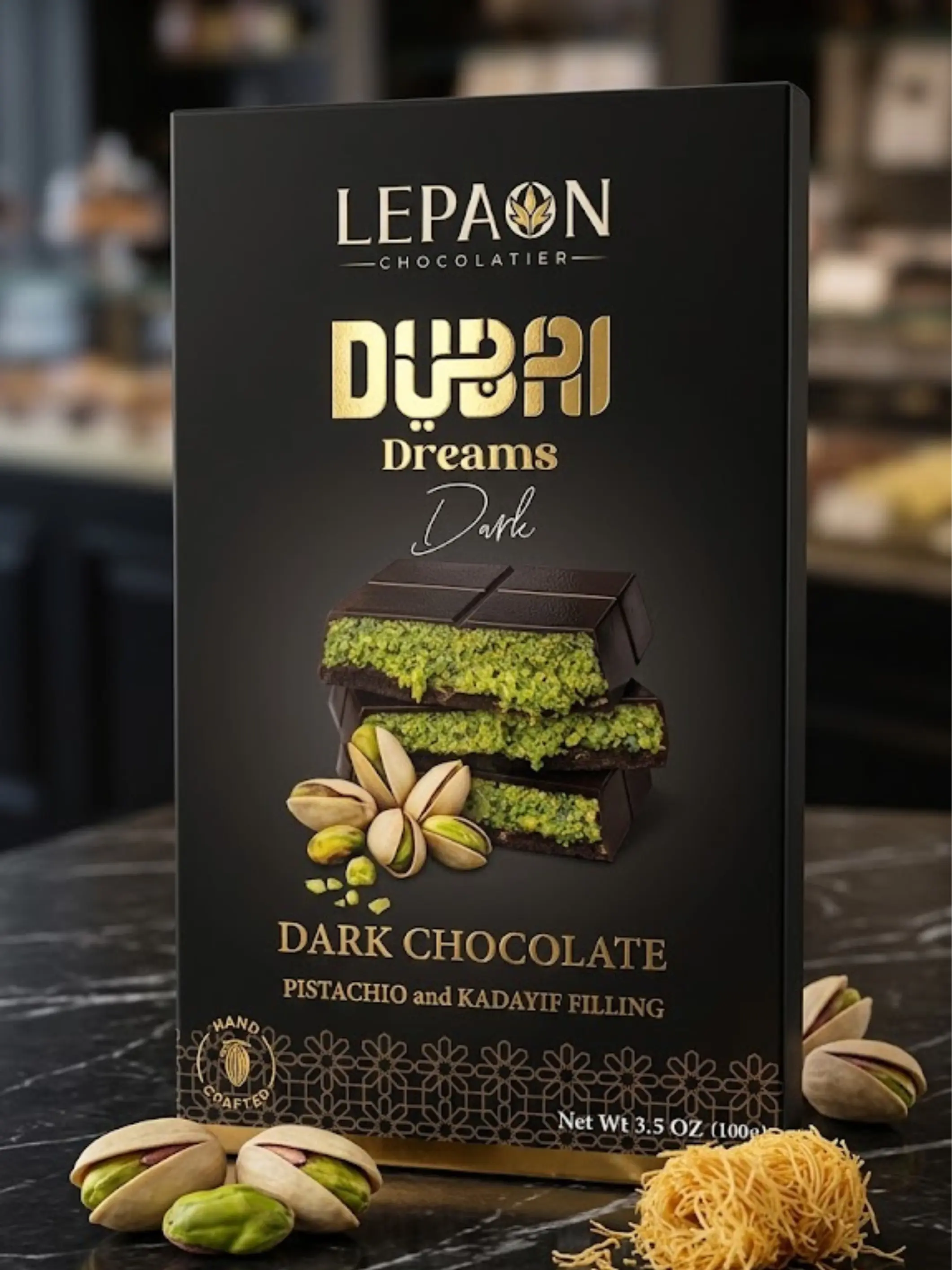 DUBAI DARK CHOCOLATE BAR