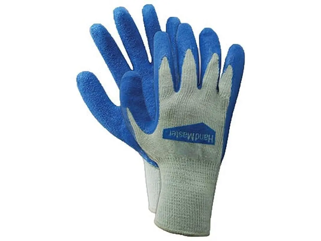 Magid Glove 306TXL Anti-Slip Grippy Safety Work Glove, Blue Latex-Coated Palm, Extra Large, Anti-Slip Safety Work Gloves, Grippy Safety Work Gloves