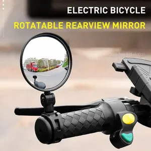 2 Pcs Bicycle Rearview Mirror for Electric Scooters Bike Accessory for Safe Riding