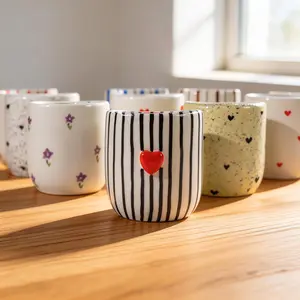 Handmade Ceramic Coffee Mug Ceramic Travel Mug with Lid High Temperature Safe Dishwasher and Microwave Safe Unique Gift for Girls Coffee Lovers and Anniversary Best Handmade Ceramic Coffee Mug Ideal for Everyday Use