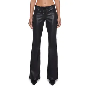 Caught Stealing Lace Up Pants