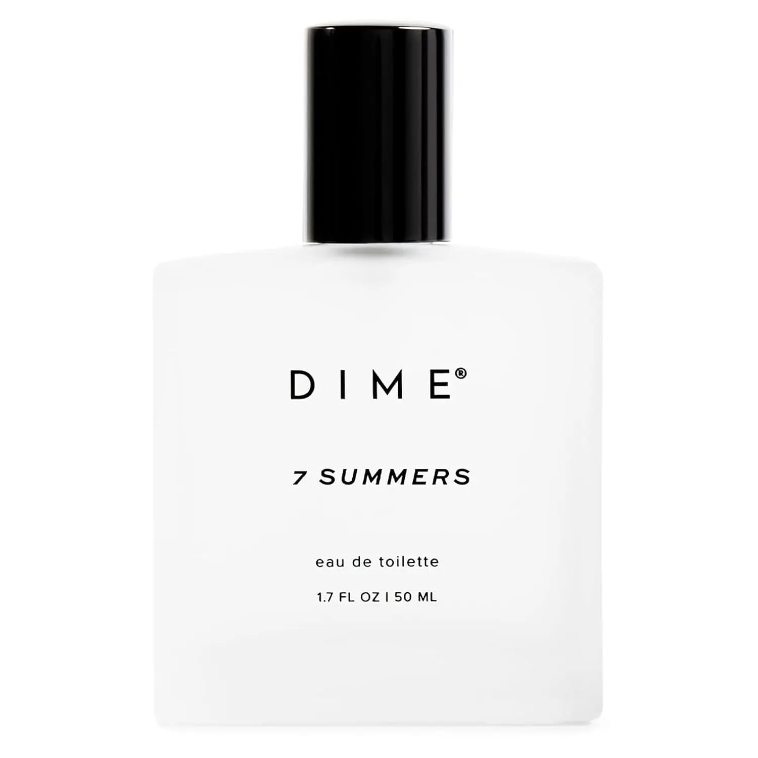DIME Beauty 7 Summers Perfume for Women, Sweet Floral Eau de Toilette Spray 1.7 Fl Oz / 50ml, Coconut Vanilla Bergamot Fragrance