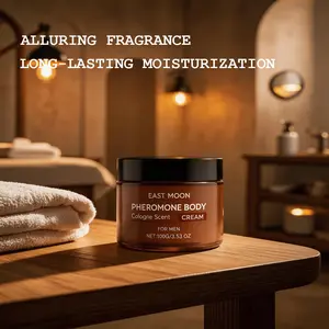 Men’s Pheromone Body Cream Cologne Scent Long Lasting Moisturizer
