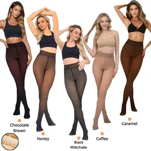 Winter Warmest Tights! Fleece Lined, Completely Opaque, Thermal Leggings for Cold Weather. Organic Leggings, Leggings Afelpados, Foot Opaque Tights, & Opaque Fleece Tights in Multiple Colors & Sizes S-3XL