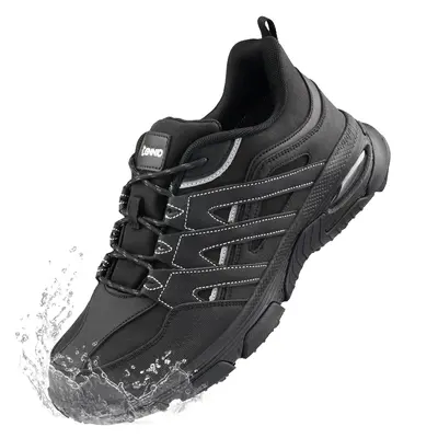 Kuru Footwear Waterproof Black Tennis Shoes Kuru Kivi Black