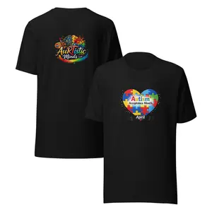 Adult "Autism Acceptance Month" Unisex t-shirt