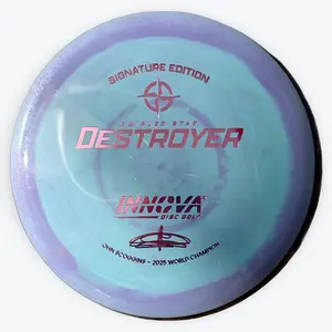 Innova Signature Swirled Star Destroyer 2024 PDGA Pro World Champions Gold-Standard Distance Driver