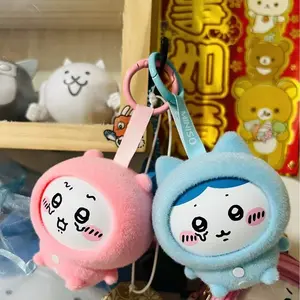 Chiikawa Pajamas Change Face Pendant  Blind Box Usagi Hacihware Kurimanju Momonga Rakko Anime Figure Model Cute Toys