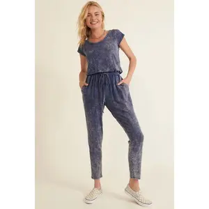 Cerulean Drift Knit Jumpsuit