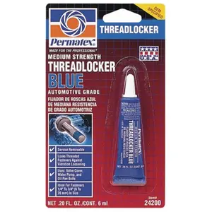 Permatex  6 ml Blue Medium Strength Threadlocker