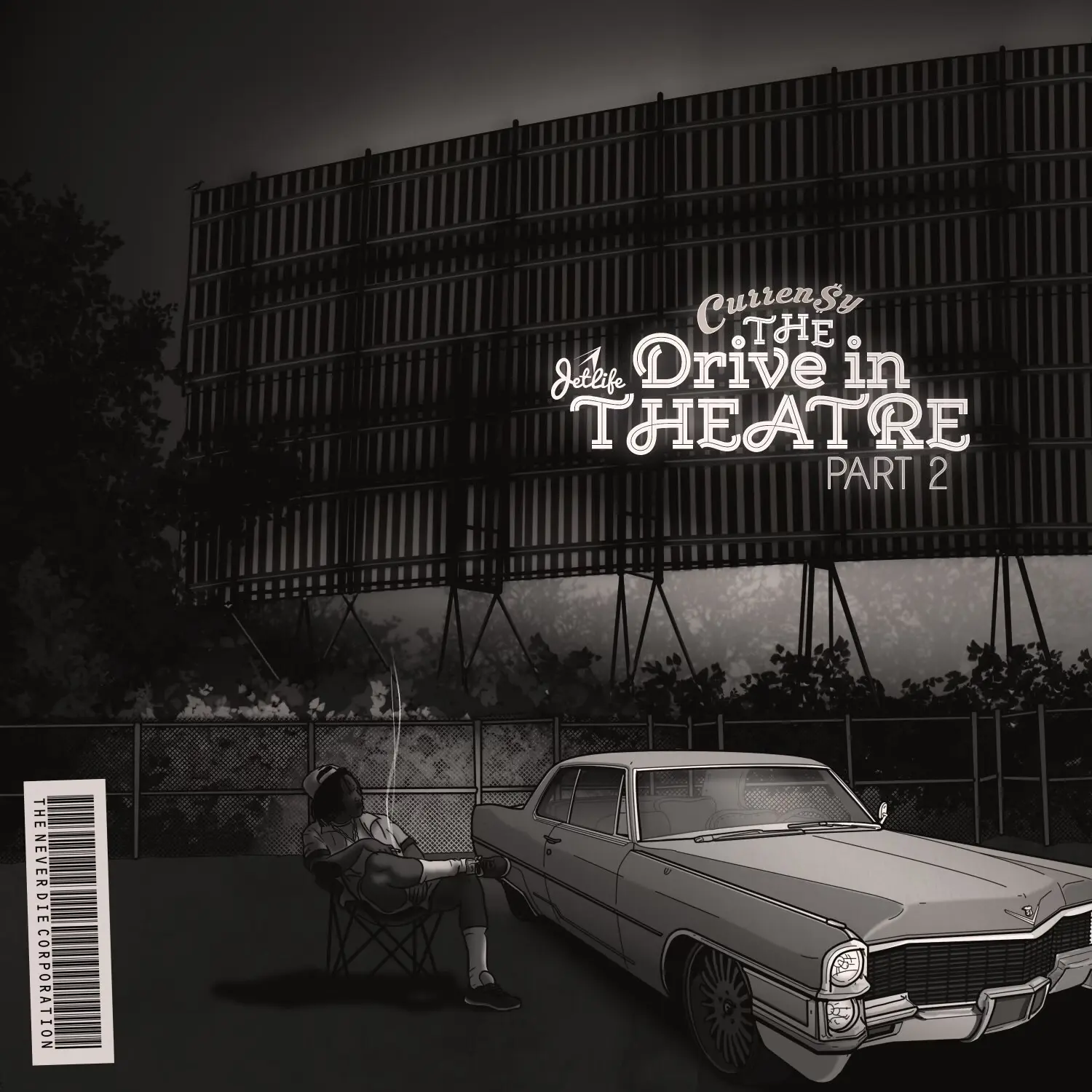 Curren$y - The Drive In Theatre Part 2  [COMPACT DISC - CD] Explicit, Digipack Packaging
