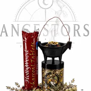Spiritual Energy Clearing & Home Protection Kit, Cultural Collectible Incense-Related Set for Household Spiritual Practices
