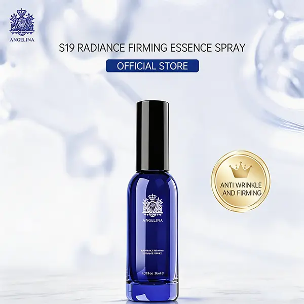 【ANGELINA Official】 Lightweight No-Sticky Peptide Firming Serum Mist | Clinical-Grade Pre-Makeup Hydrating Face Spray, Smooth Fine Lines, Boost Glow, Anti-Sagging Anti-Aging Mist for All Skin Types