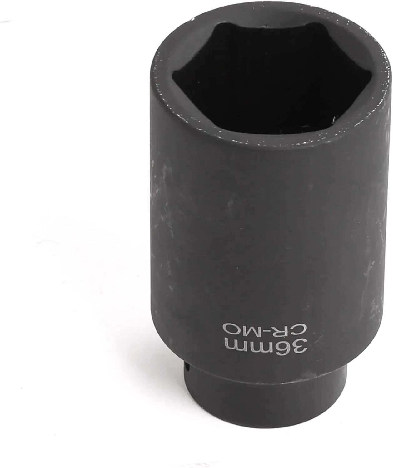 WINTOOLS 36mm Axle Nut Socket - 1/2" Drive 6 Point Deep Impact Socket, Heavy Duty Alloy Steel Spindle Nut Remover for Automotive Repair, Hub Nut Tool for FWD Vehicles, Durable Mechanics Tool, WT01T0560