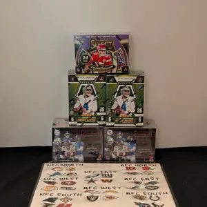PYT 168  (1) Select Blaster (2) Mosaic Blaster Boxes (2) Topps Signature Value Boxes