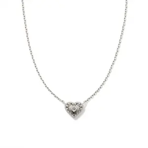 Kendra Scott Anna Sunburst Pendant Necklace - Silver