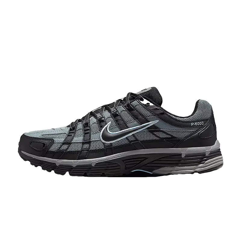 Nike P-6000 'Black Cool Grey' Sneakers, Athletic Walking Shoes for Sports & Outdoor Activities, Workout Sneakers, Low Cut Shoes, Men’s Shoes