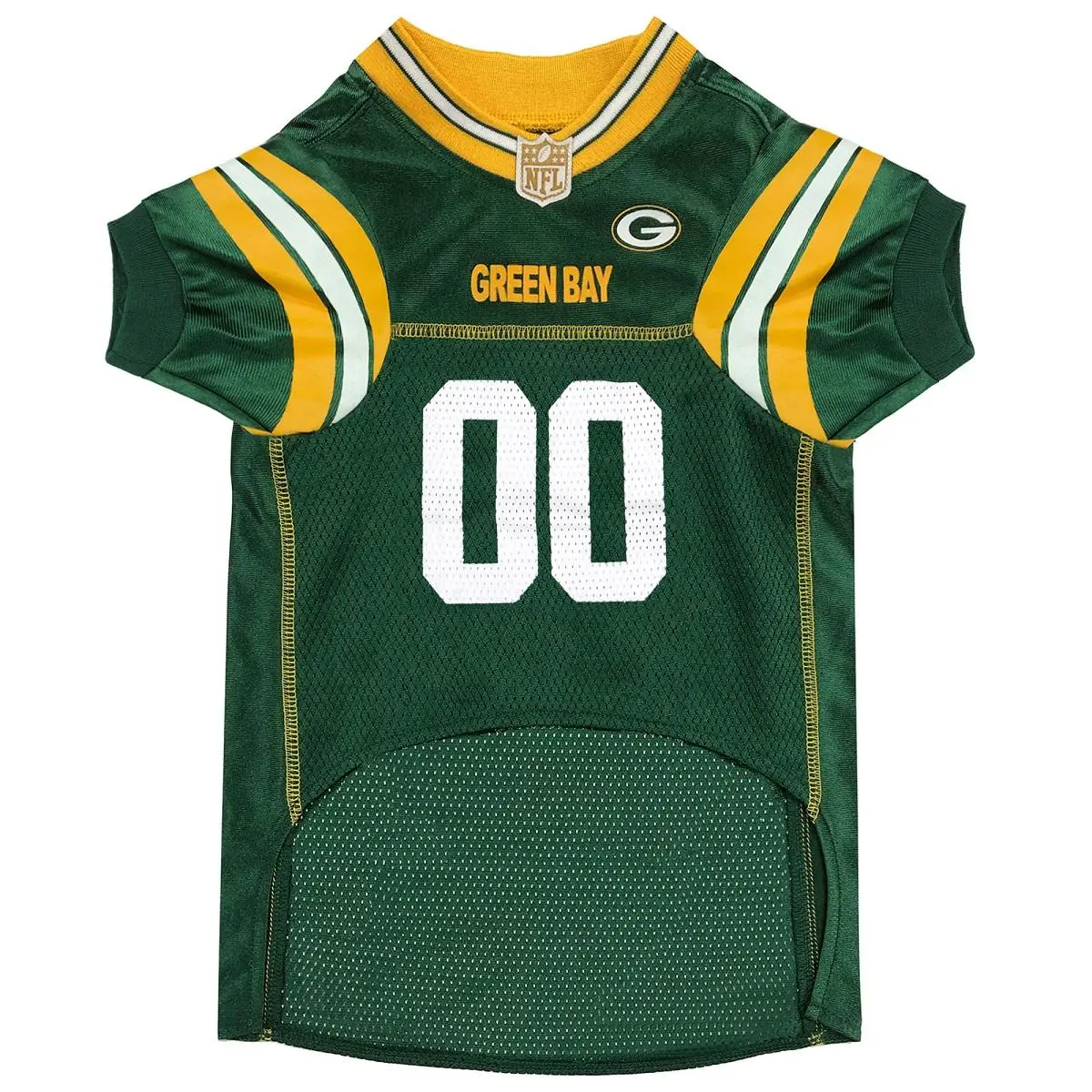 PETS FIRST NFL GREEN BAY PACKERS MESH JERSEY FOR DOGS PETS FIRST NFL GREEN BAY PACKERS MESH JERSEY FOR DOGS